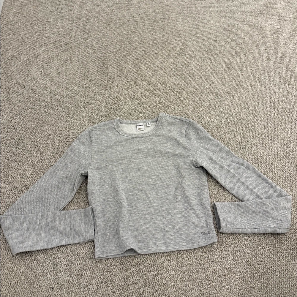 Gray Long Sleeve Kids Shirt